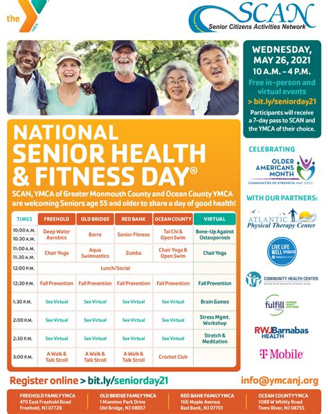 National Senior Health And Fitness Day Scan Nj