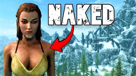 Can You Beat Skyrim Naked YouTube