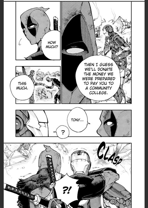 Deadpool Manga Is Really Fun Deadpool Samurai Chapter 1 R