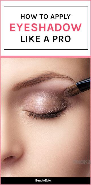 How To Apply Eyeshadow Artofit
