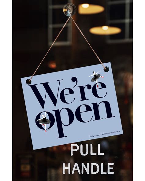 Free Printable Open For Business Signs In 2020 Open For Business Sign