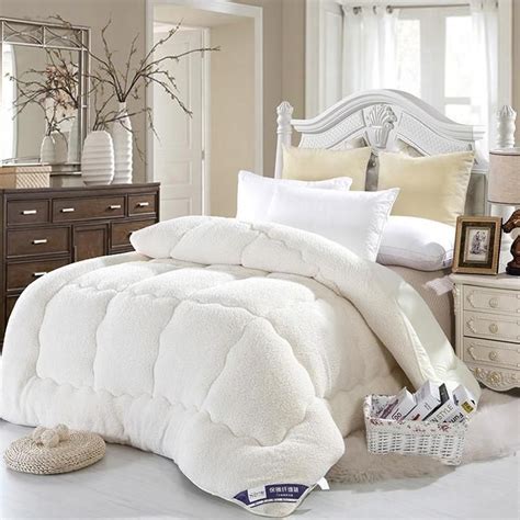 4kg Thicken Lamb Cashmere Blanket Winter Soft Warm Bed Quilt For Bedding Twin Full Queen King