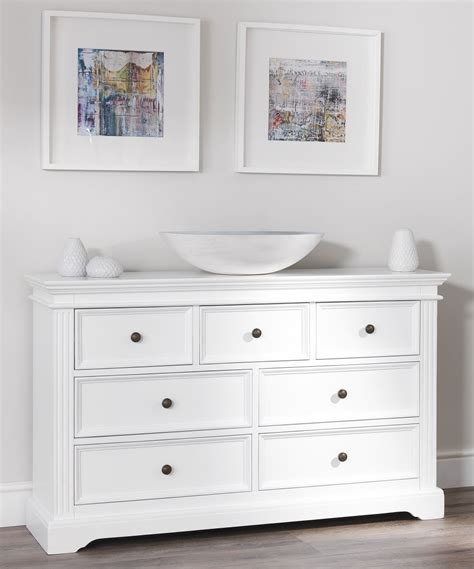 Gainsborough White Bedroom Furniture Bedside Cabinetschest Of Drawers
