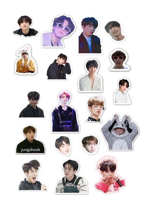 Pin By Wndy Alrista On Sticker Bts Drawings Bts Bts Jungkook