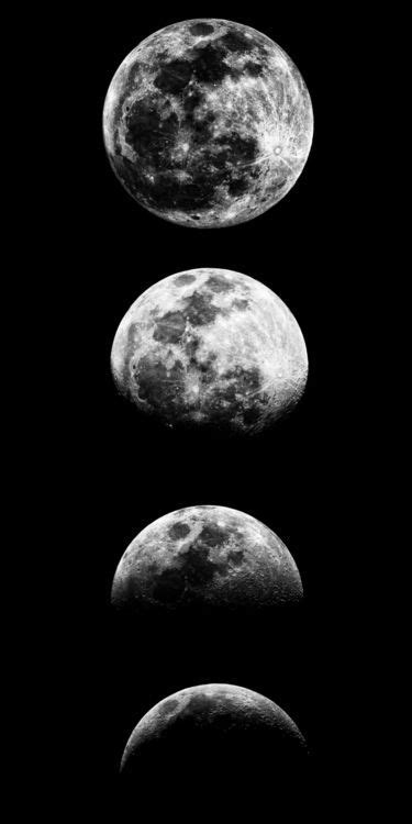 Lunar Cycle By Varun Kumar Agarwal Black Aesthetic Wallpaper Dark Wallpaper Iphone Night Sky