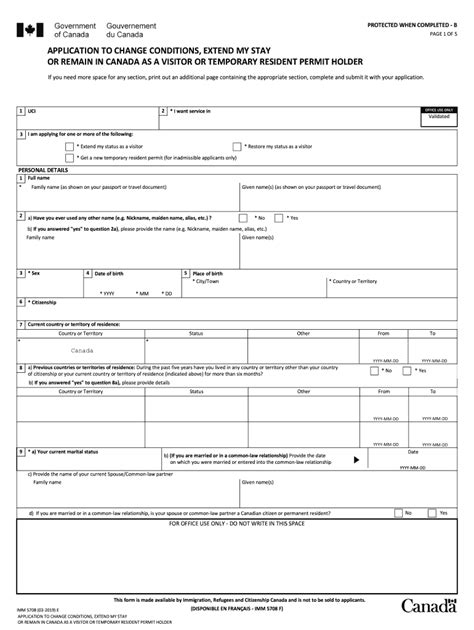 Imm5708e 2019 2024 Form Fill Out And Sign Printable Pdf Template