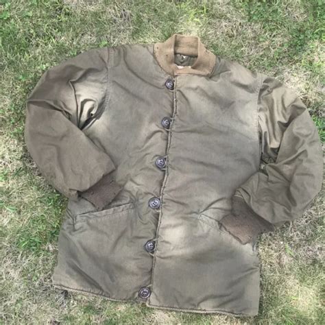 Vintage 1943 Military Field Jacket Ww2 11500 Picclick
