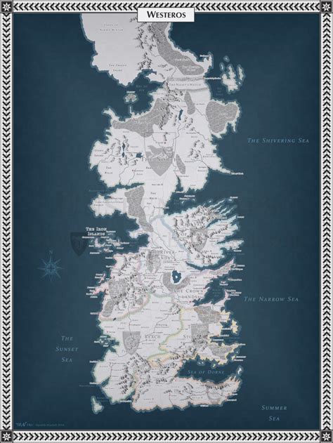 Westeros Klaradox Printable Map Of Westeros Printable Maps Images