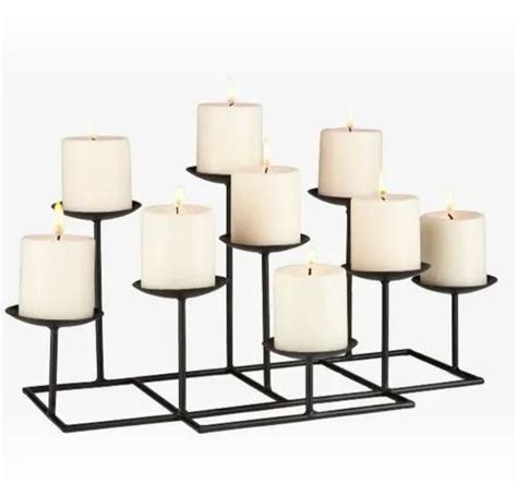 Wrought Iron Pillar Candle Holder At Best Price In Moradabad By F A