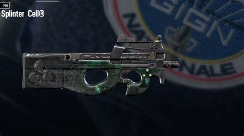 Splinter Cell Weapon Skin · Rainbow Six Siege · Rainbow Six Bootcamp