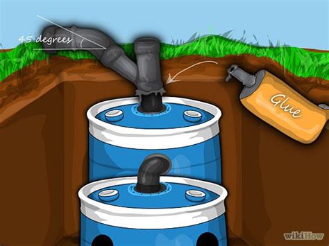 The holding and digesting tanks, and the dispersal field. A small DIY septic system | Diy septic system, Septic system, Septic tank