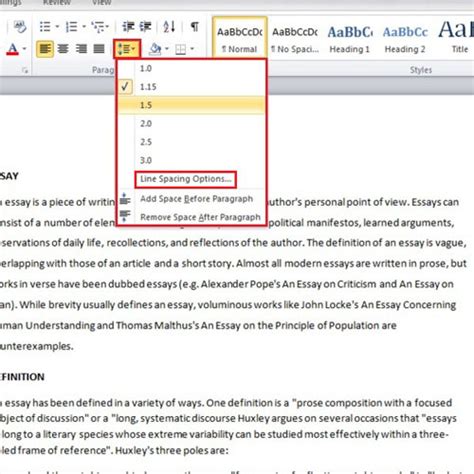 How To Change The Line Spacing In Microsoft Word Howtech