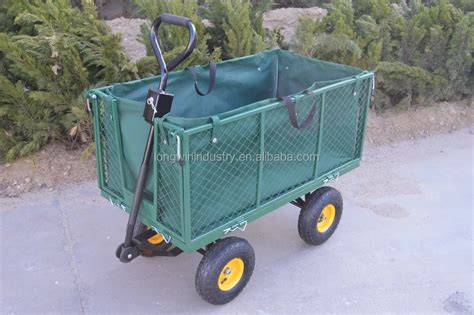 Heavy Duty Nursery Wire Mesh Steel Garden Way Cart Buy Flatbed Cart