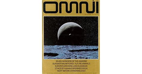 Omni Magazine December 1979 By Omni Mgaazine