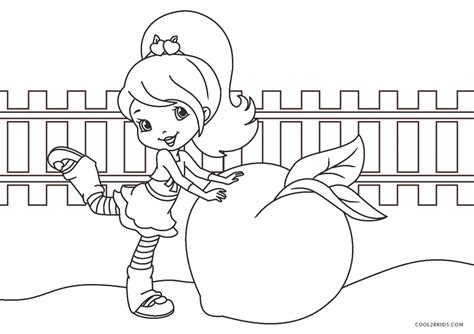 These strawberry shortcake coloring pages are inspired by the cute strawberry shortcake cartoon movie. Free Printable Strawberry Shortcake Coloring Pages For Kids
