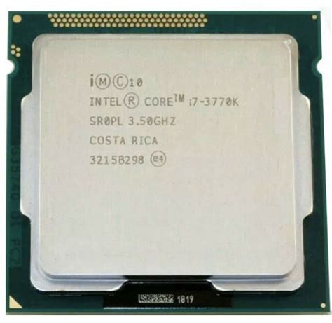 Процесор Intel Core I7 3770k 350ghz8m5gts Sr0pl S1155 Tray