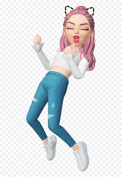 Download Zepeto Dance Girl Zepetoedit Live Pinkhair Midriff Png Dancing Gif Png Free