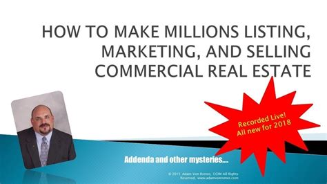 Is commercial real estate agent a. How to become a commercial real estate agent-Addenda ...