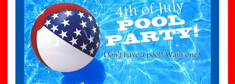 4th of july pool party