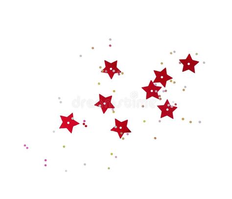 Stars And Sequins Border Vector Stock Vector Illustration Of Fourth