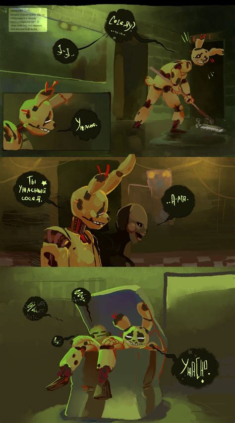 Fnaf 3 Springtrap Comic On Tumblr Five Nights At Freddys Fnaf Golden