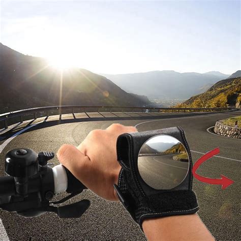 Bicycle Wrist Safety Rear View Mirror By Good Hand®back Eye Bike Mirror Rear View Mirror