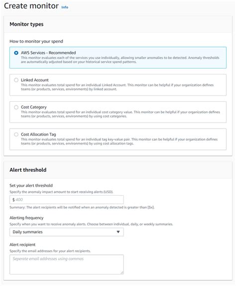 Aws Reduce Bad Surprises With Aws Cost Anomaly Detection