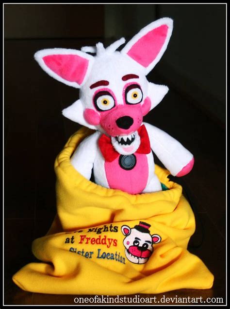 Fnaf Sister Location Funtime Foxy Plush By Oneofakindstudioart On