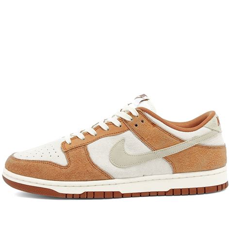 Nike Dunk Low Retro Prm Sail Fossil And Medium Curry End Tw