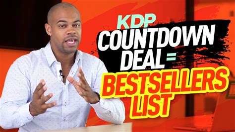 How To Use Kindle Countdown Deals For Amazon Kdp Self Publishing Youtube