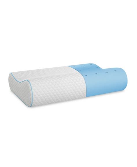 Bodipedic Aerofusion Contour Gel Infused Memory Foam Bed Pillow Oversized Macys