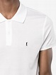 Saint Laurent Cotton Ysl Embroidered Polo Shirt in White for Men - Lyst