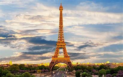 Eiffel Tower Paris France 4k Background Ultra