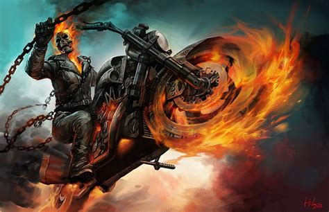 Ghost Rider 2 Bike Wallpapers