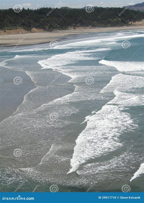 Abstract Ocean Waves Roll In Stock Photo Image Of Wide Waves 29017710
