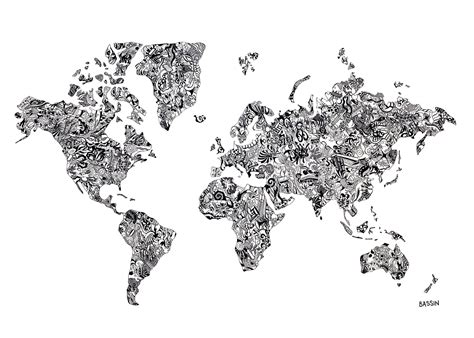 This Colorado Artist Is Obsessed With Turning The World Map Into A Work