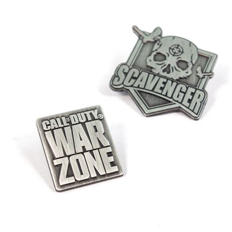 Call Of Duty Warzone Enamel Pin Badge Set Clothing Eb Games New