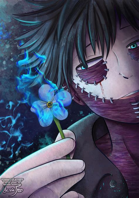 I Drew Dabi For A Fanfic Cover 👀 Art By Me Bokunoheroacademia