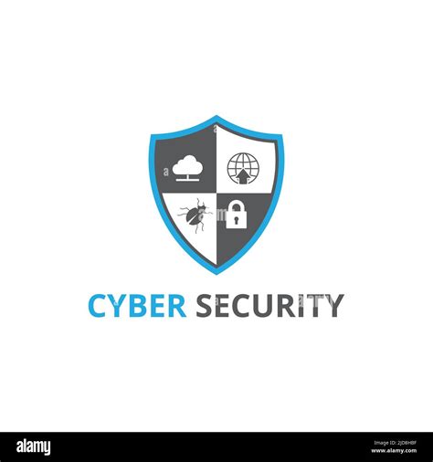 Cyber Security Logo Design Stock Vector Image And Art Alamy