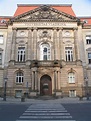 The main (old) building of the European University Viadrina Frankfurt ...