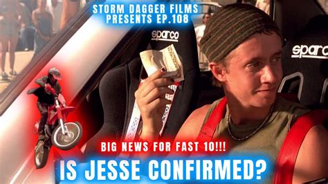 Is Jesse Confirmed For Fast 10 Youtube