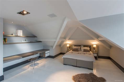 An attic can be converted into a cozy and inviting bedroom for kids, guest, or even your master in short, you can transform an attic room into anything based on your needs. clean attic bedroom | Interior Design Ideas.
