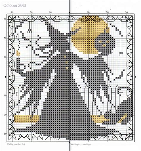 Free Counted Cross Stitch Patterns Online Halloween Counted Cross
