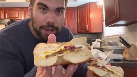 Bacon Egg And Cheese Review From Beyars Market Youtube