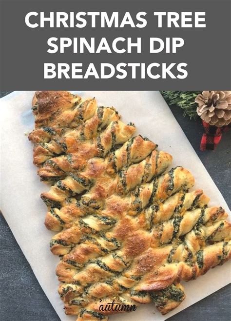 This hot spinach dip is a blend of cooked spinach, three types of cheese and seasonings, all baked together to melted cheesy perfection. These Christmas tree breadsticks are stuffed with spinach ...