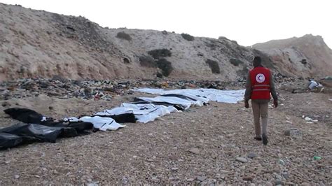 Bodies Of 74 Migrants Wash Ashore In Western Libya Youtube