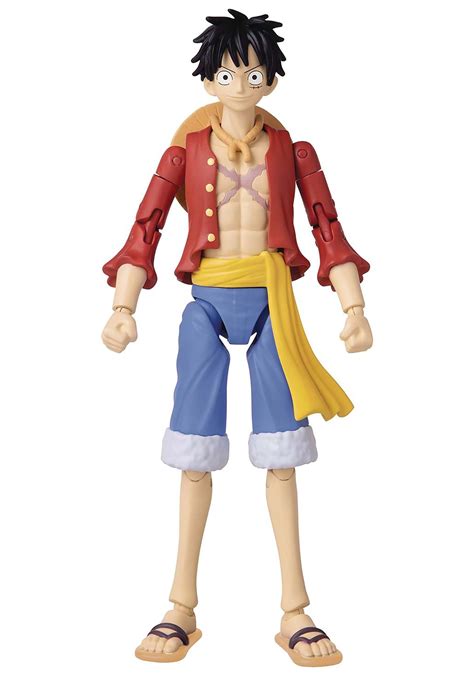One Piece Monkey D Luffy Anime Heroes 65 Action Figure