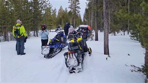 Snowmobiling Bend Oregon 2 2023 Youtube
