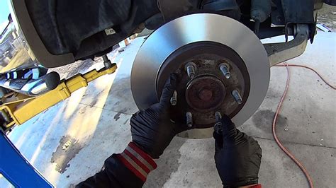 How To Change Brake Pads And Rotor Replace Front Brake Pads And Rotors On Ford F Truck