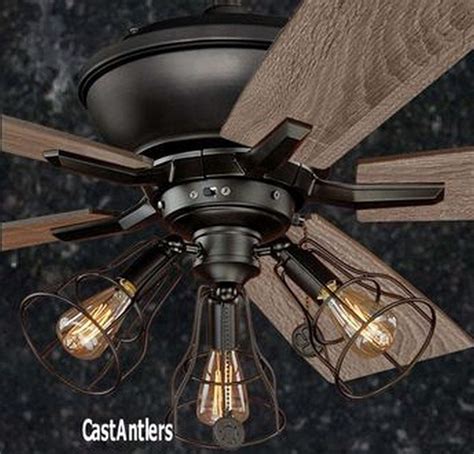 64 This Industrial Style Ceiling Fan Is A Great Way 16 Industrial